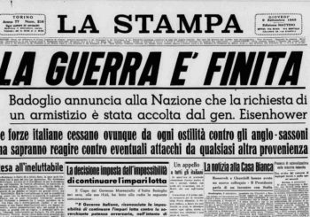 Il ricordo dell’8 settembre  del trofarellese Felice Franco che aiutò, a dieci anni, tre soldati italiani allo sbando