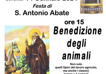 Benedizione degli animali con Sant’Antonio Abate